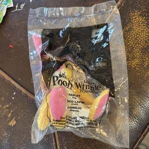 2001 McDonald's Happy Meal Toy The Book of Pooh Rabbit #5 New/Sealed in Bag